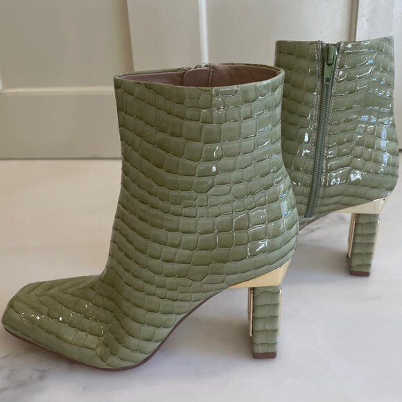 Katy Perry Hollow Heel Bootie in Mint, Size 6 - Picture 1 of 4